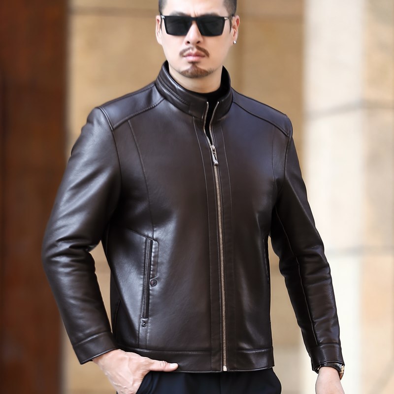 Veste en cuir