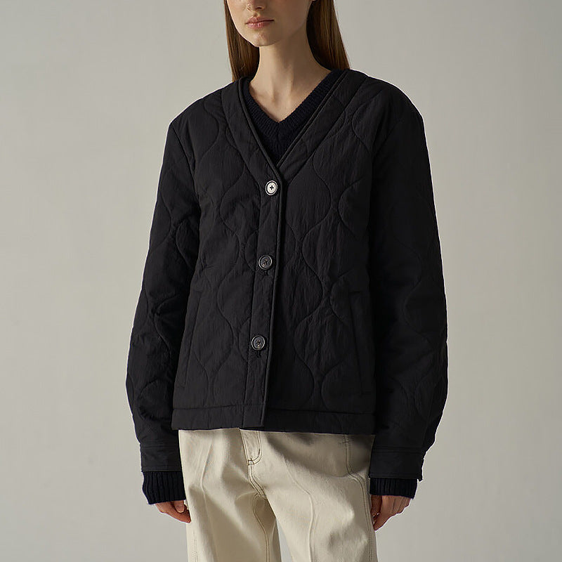 Women's Short Thickened Lightweight Cotton Jacket