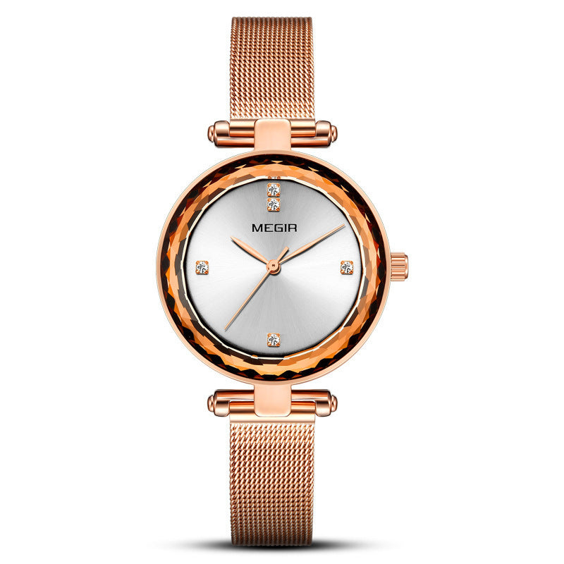 Montre femme élégante a mouvement quartz