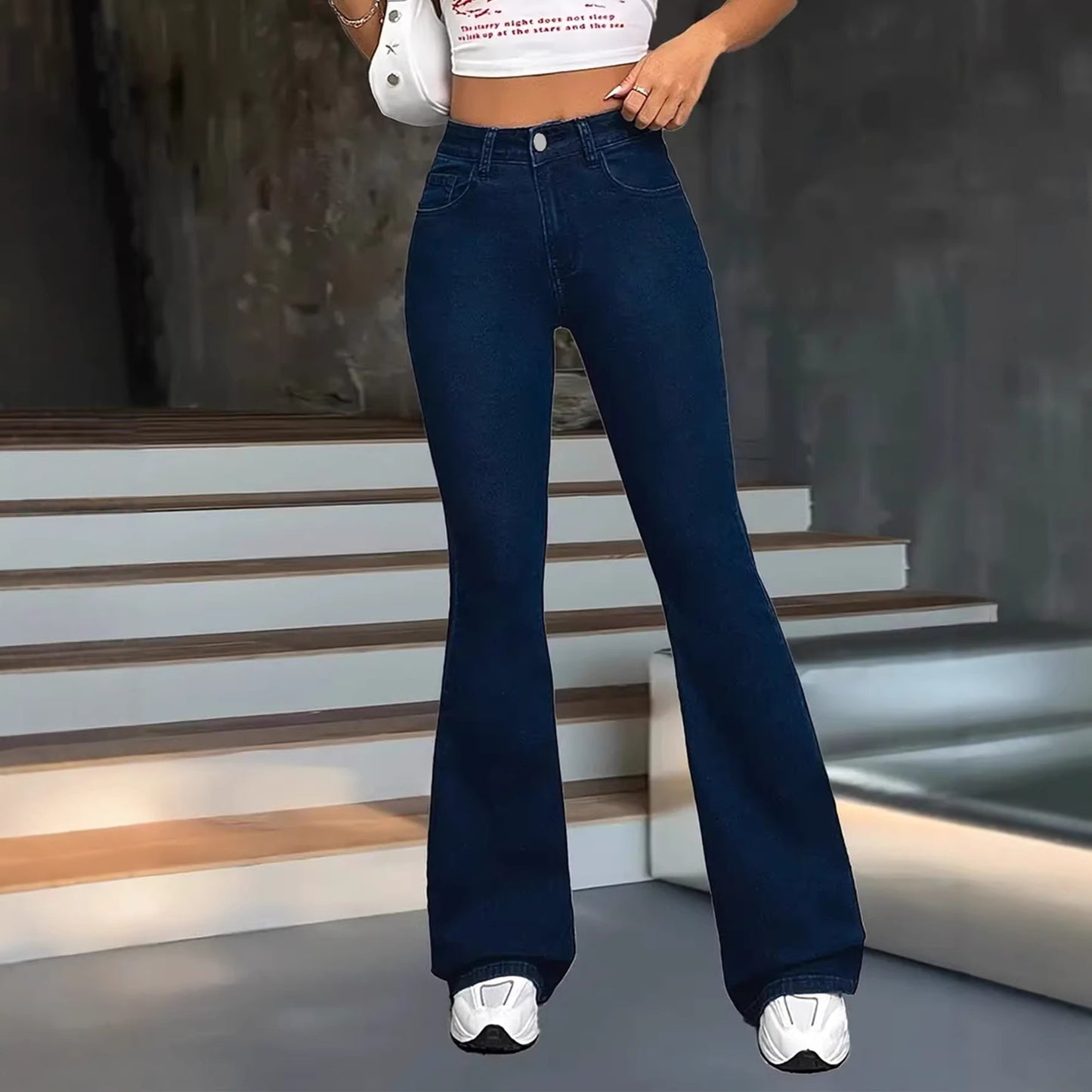 Jeans bleu foncé