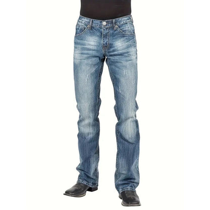 Jeans tendance coupe droit