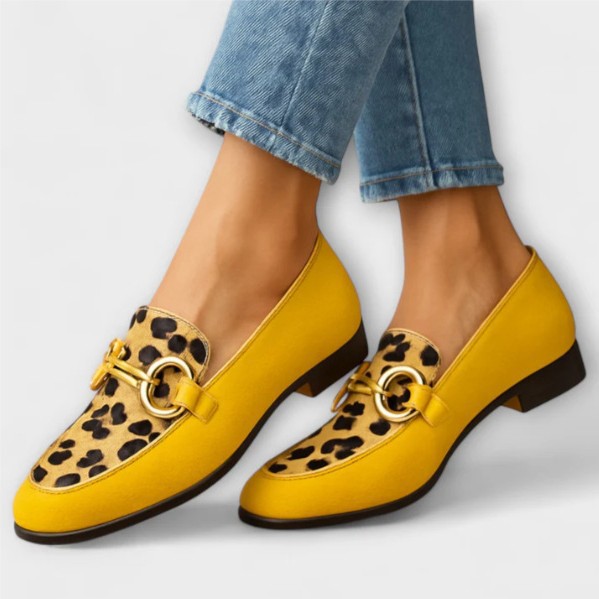 Chaussures en cuir a brides d'automne