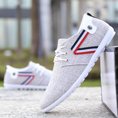 Chaussures en toile a semelle souple pour homme