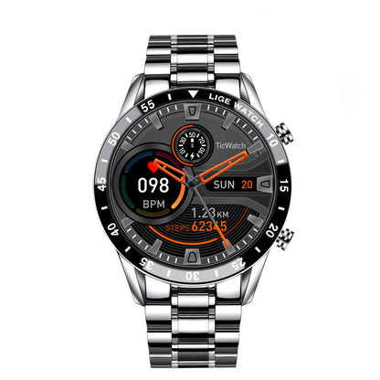 Waasserdicht Smartwatch mat Bluetooth mat Blutdrock an Häerzfrequenz