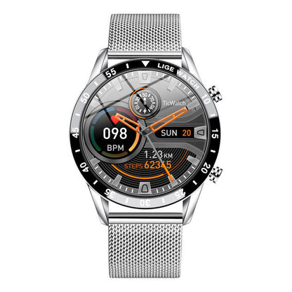 Waasserdicht Smartwatch mat Bluetooth mat Blutdrock an Häerzfrequenz