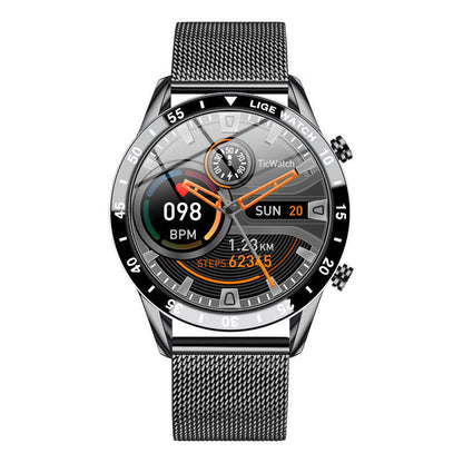 Waasserdicht Smartwatch mat Bluetooth mat Blutdrock an Häerzfrequenz