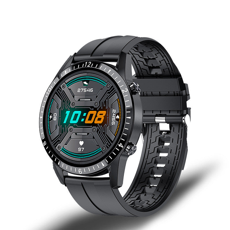 Waasserdicht Smartwatch mat Bluetooth mat Blutdrock an Häerzfrequenz