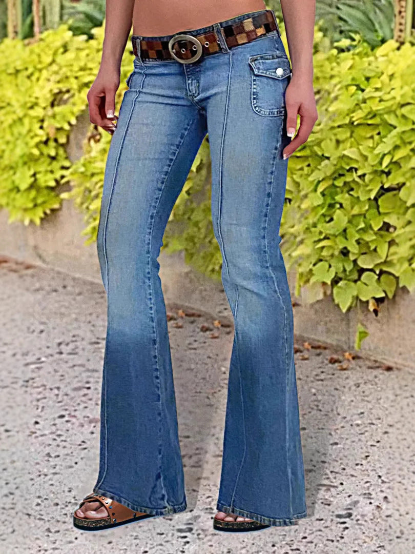 Jeans taille haute