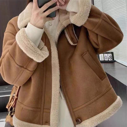 Women's Winter Padded Warm And Loose-Fitting Cotton Padded Jacket