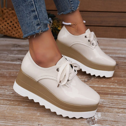 Escarpins en cuir verni