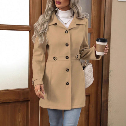 Single Coat Buttons  Jacket Commute For