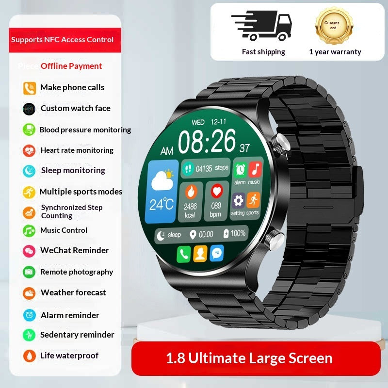 Montre connecté de sport avec appels Bluetooth