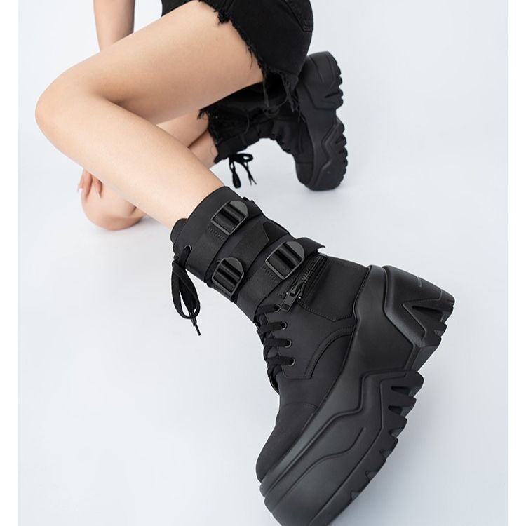 Super High Thick Sole 9cm Unisex Boots