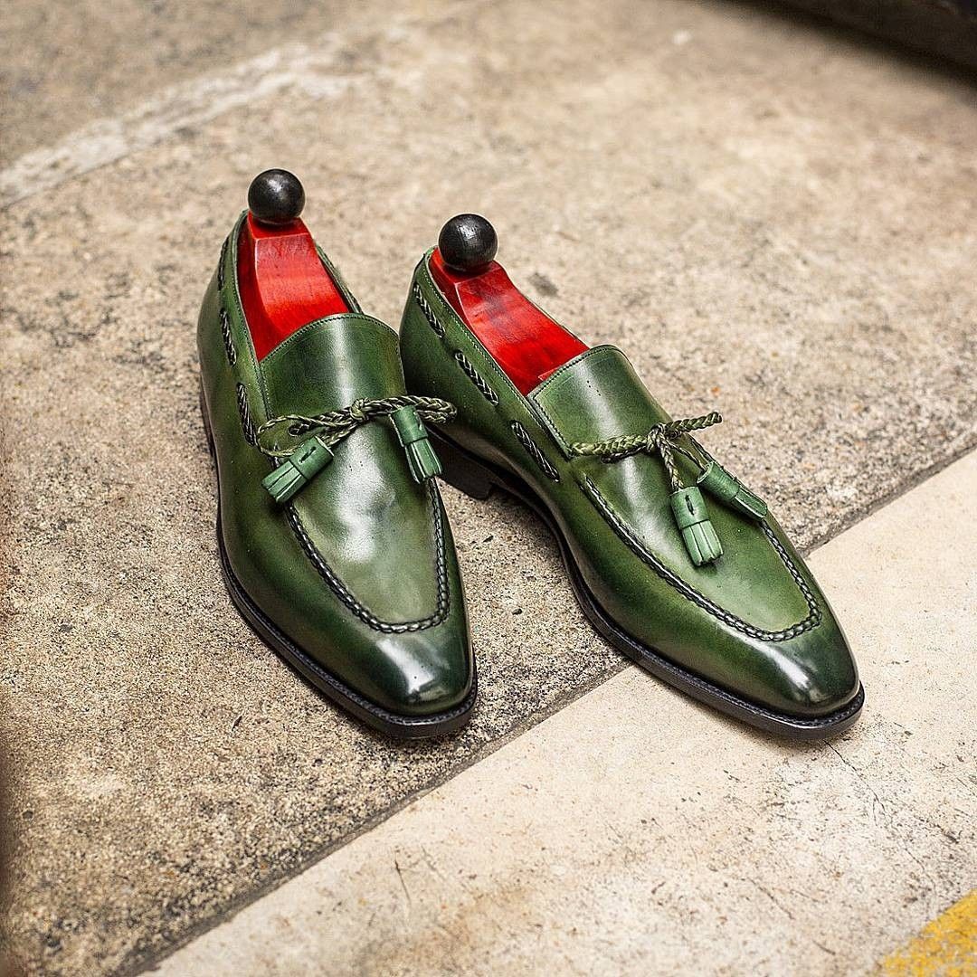 Chaussures verte