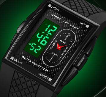 Montre électronique multifonctionnelle étanche