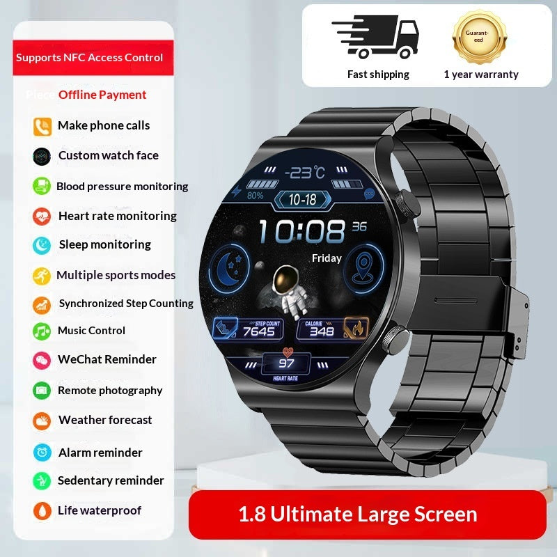 Montre connecté de sport avec appels Bluetooth