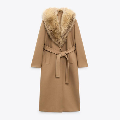 Fur  Long Coat