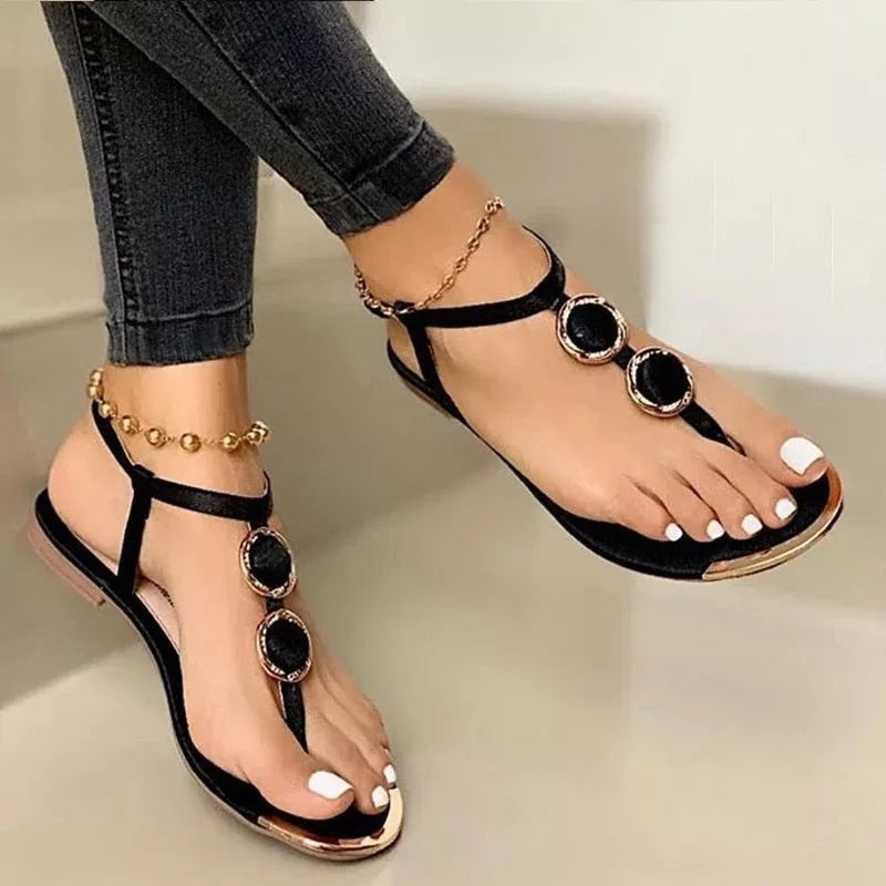 Platt Sandalen