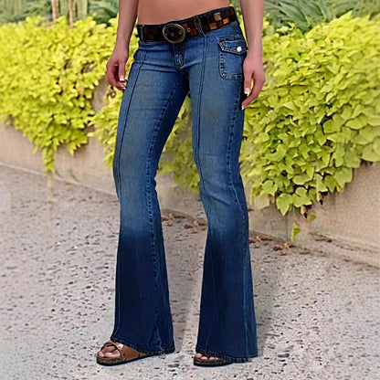 Jeans taille haute