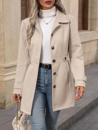 Single Coat Buttons  Jacket Commute For