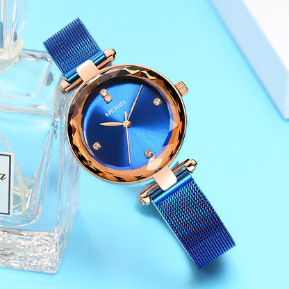 Montre femme élégante a mouvement quartz