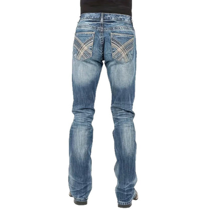 Jeans tendance coupe droit