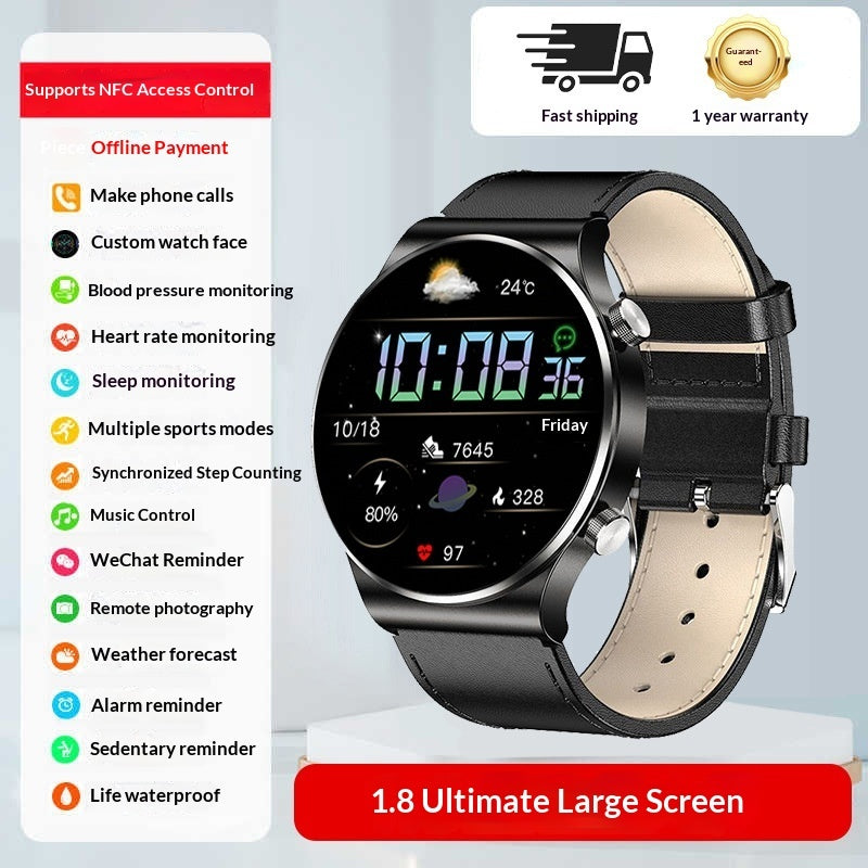 Montre connecté de sport avec appels Bluetooth