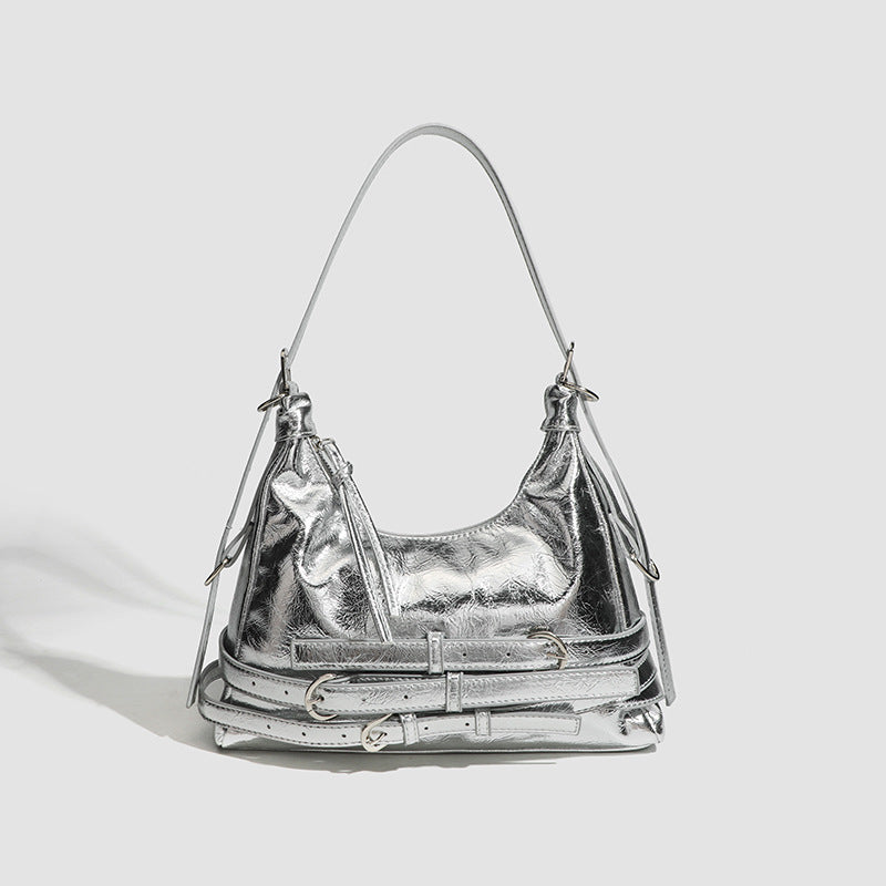 Large Capacity Underarm Bag 2025 New Trendy High-end Feeling