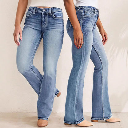 Jeans délavé amincissants