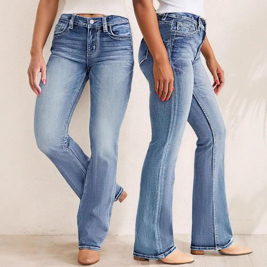 Jeans délavé amincissants