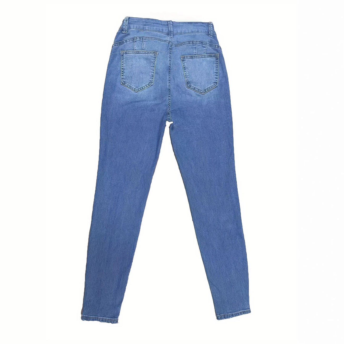 Jeans slim taille haute