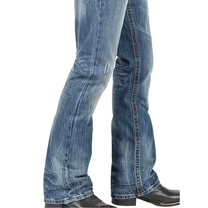 Jeans tendance coupe droit