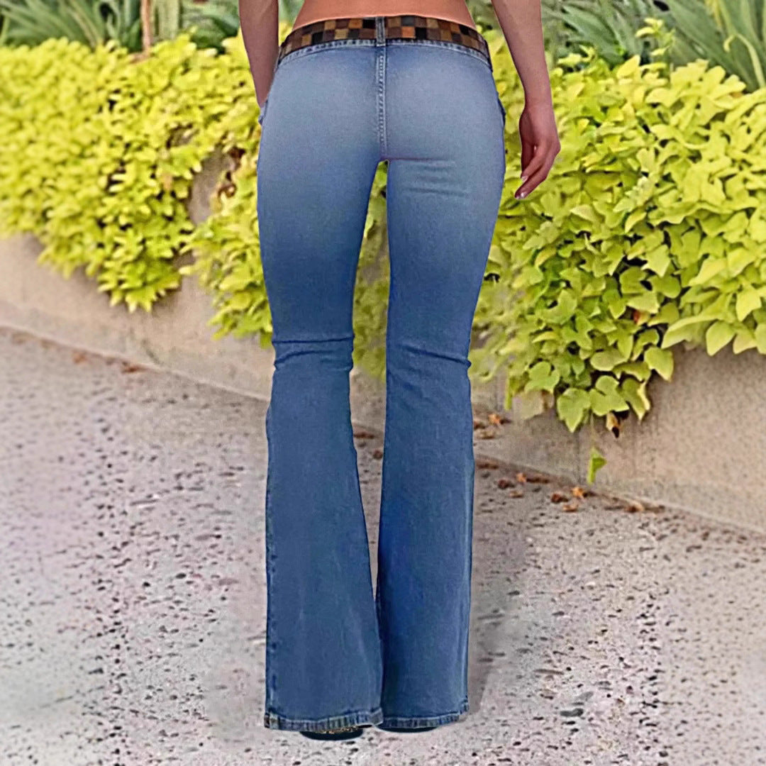 Jeans taille haute