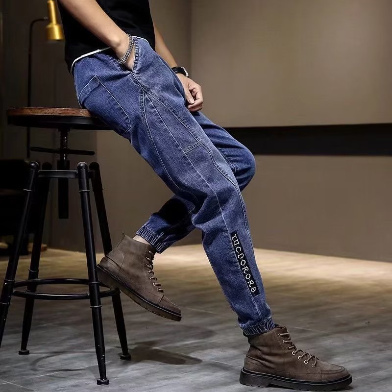 jeans court décontracté
