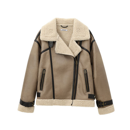 Moudeschëller Trim Double Jacket Mantel