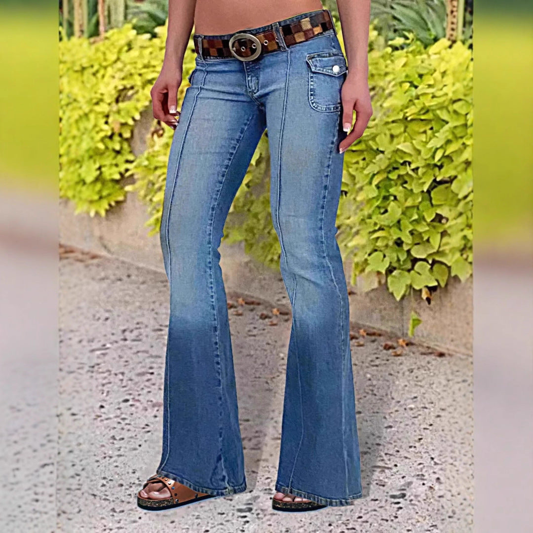 Jeans taille haute