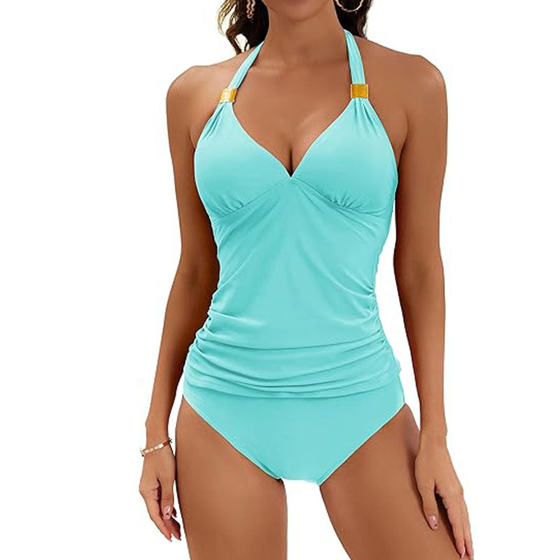 Bikini mat Réckenausschnëtt