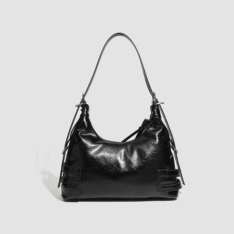 Large Capacity Underarm Bag 2025 New Trendy High-end Feeling