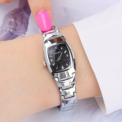 Montre en acier tungstène étanche