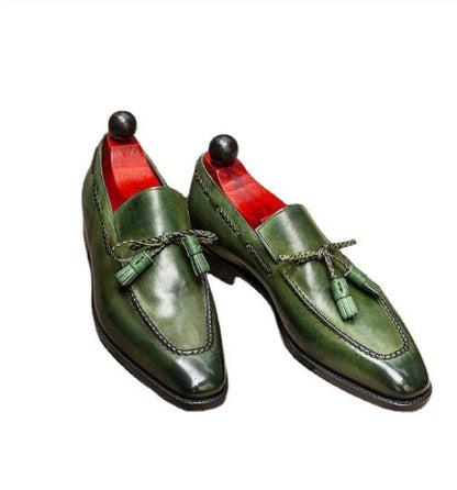 Chaussures verte