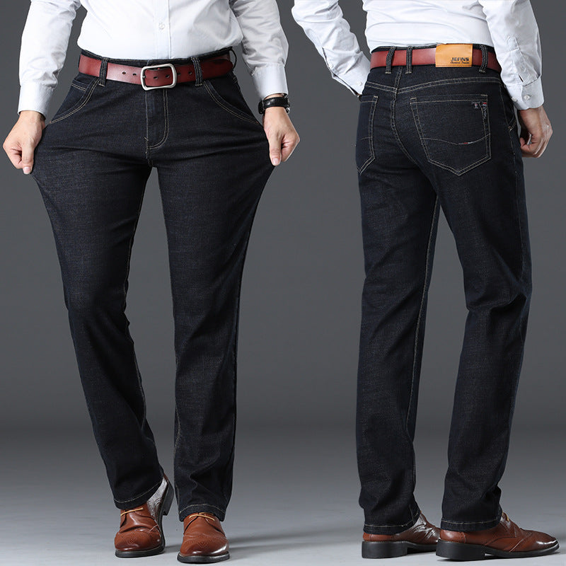 Jeans grande taille pour homme ,coupe droit