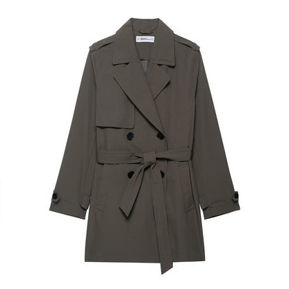 Double  Trench Coat