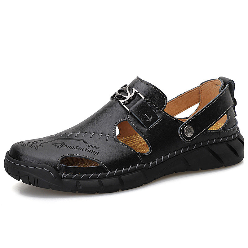Sandales en cuir pour homme
