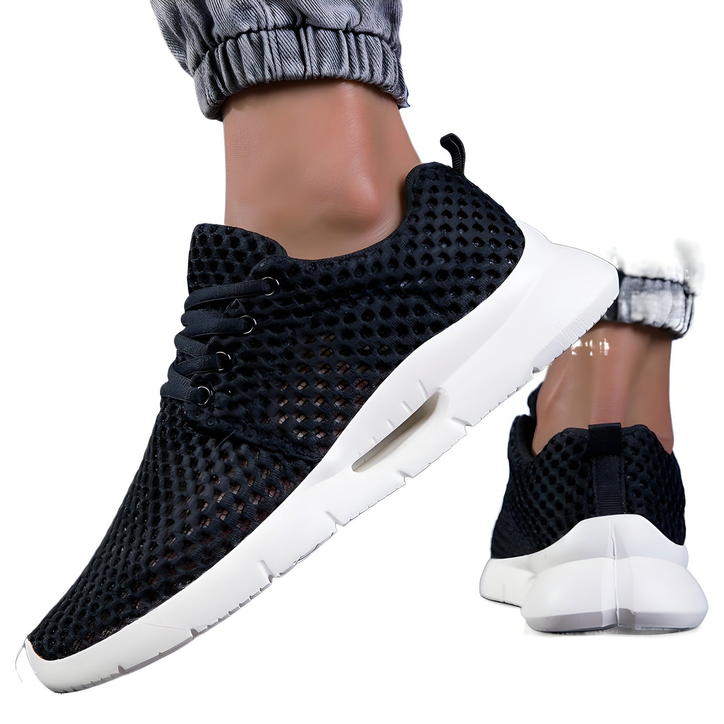 Baskets en maille