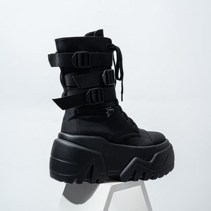 Super High Sohle 9cm Stiwwelen