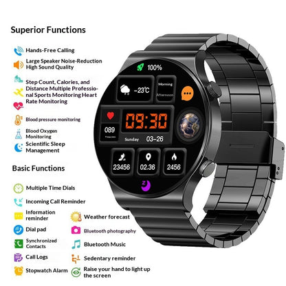 Montre connecté de sport avec appels Bluetooth
