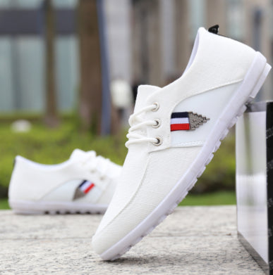 Chaussures en toile a semelle souple pour homme