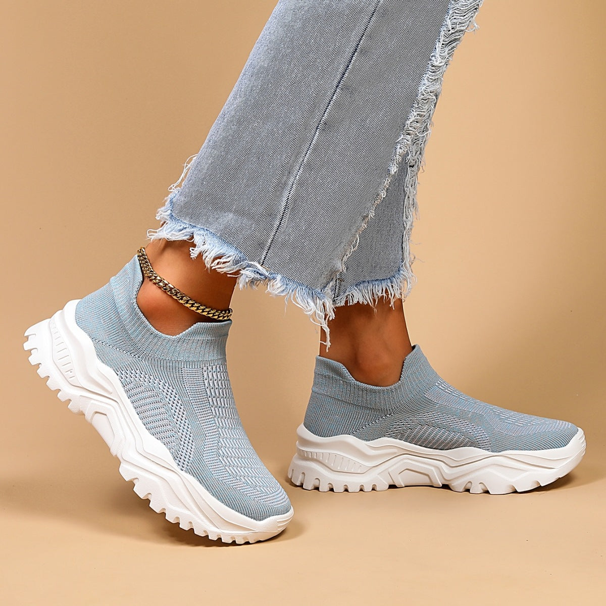Baskets respirantes pour femme