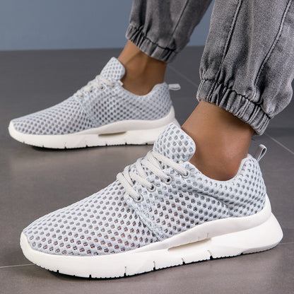 Baskets en maille