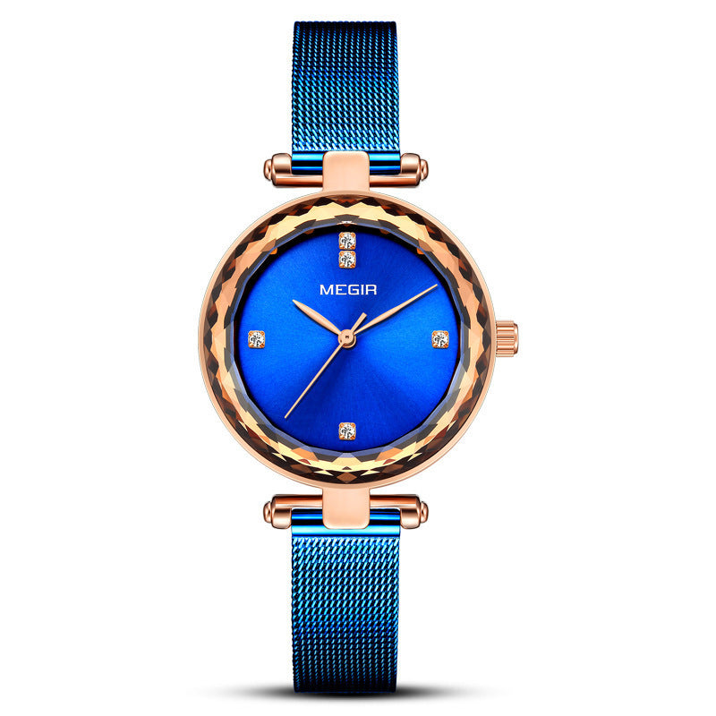 Montre femme élégante a mouvement quartz